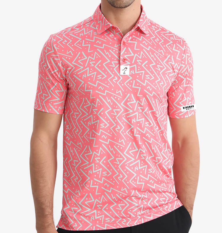 BIRDMAN Golf Men's Golf Polo